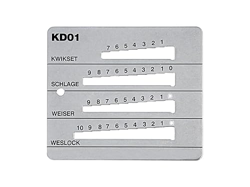 Pro-Lok 4-in-1 Key Guage - KW1, SC1, WK1, WE1 -
