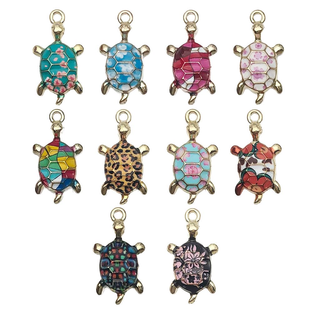 Breloques en émail pour fabrication de bijoux en vrac afin de ne plus manquer d'idées de bracelets