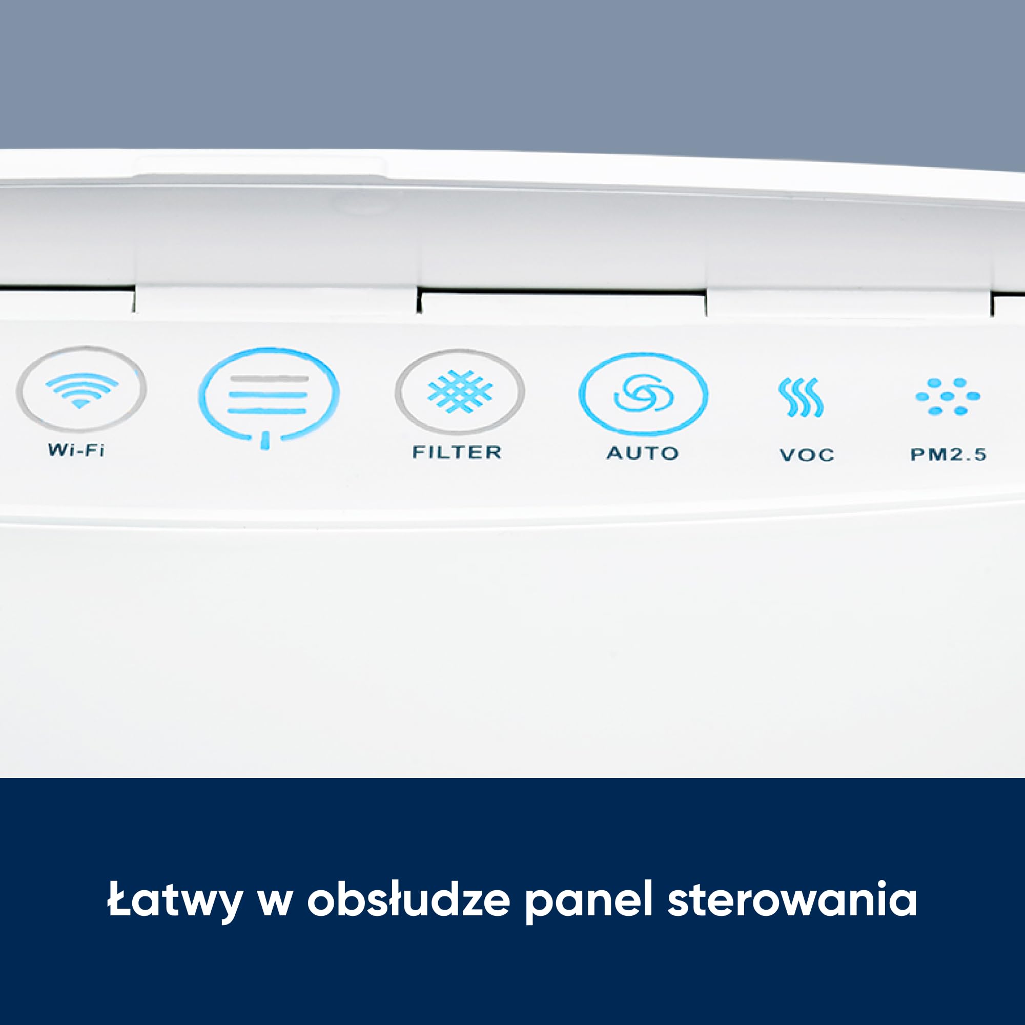 BLUEAIR Classic 280i HEPA Oczyszczacz Powietrza z Filtrem SmokeBlock, Cichy Oczyszczacz Powietrza do Pomieszczeń do 52m², Skuteczny Oczyszczacz Powietrza z Bakterii, Alergenów, Dymu, Biały