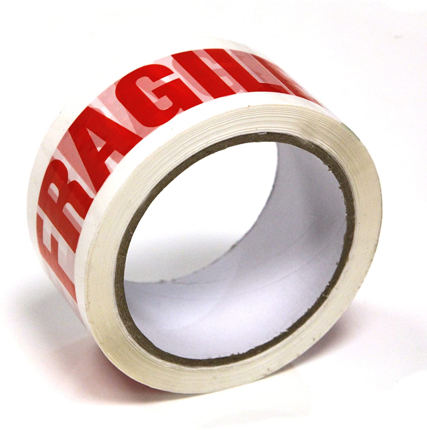 ACIT Nastro adesivo con scritta FRAGILE - 1 cartone da 36 rotoli - misura 66x50, nastro fragile imballaggio