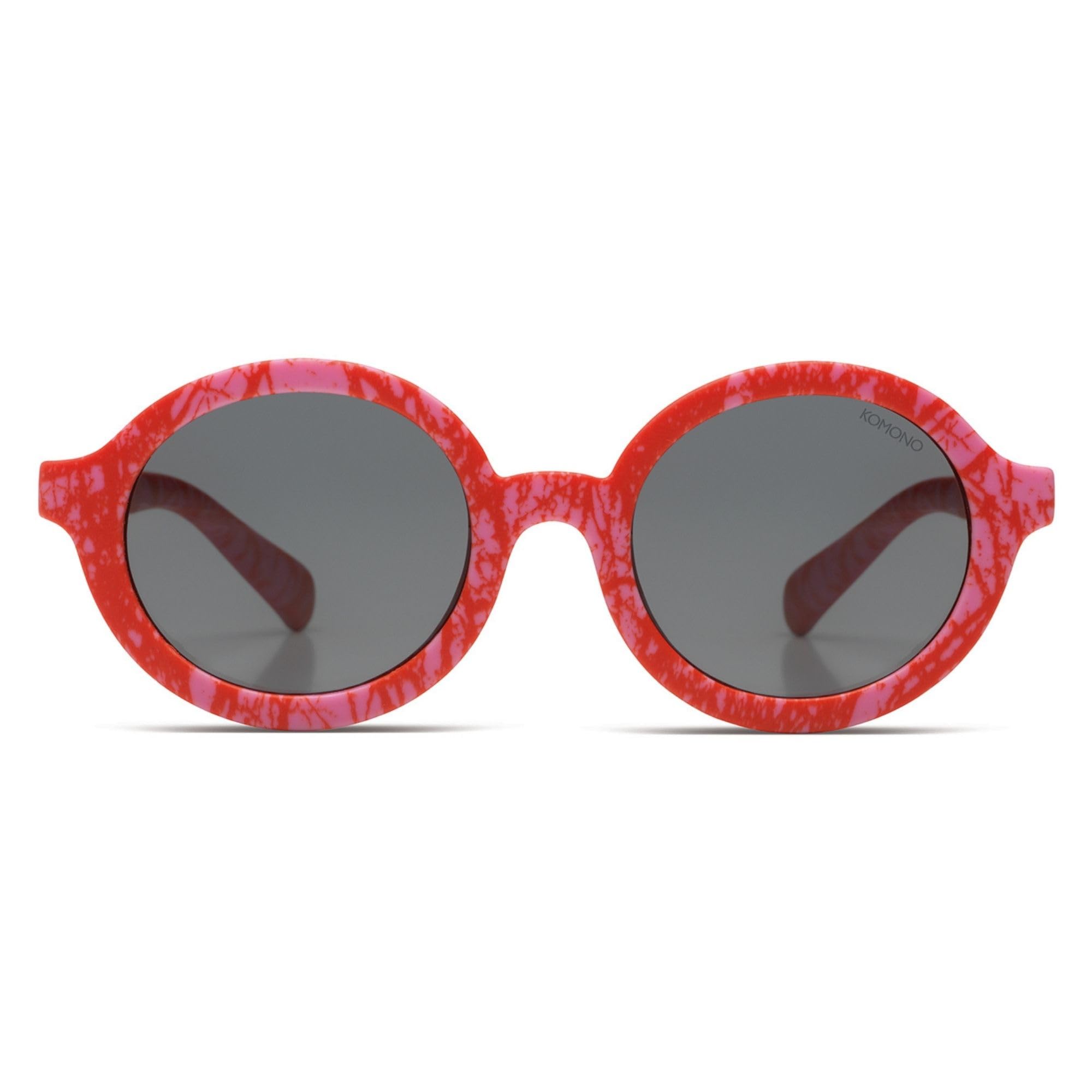 KOMONO Lele JR. Kinder-Runde Sonnenbrille mit UV-Schutz und kratzfesten Gläsern, Für Babys, Kleinkinder, Unisex Mädchen und Jungen im Alter von 1-2