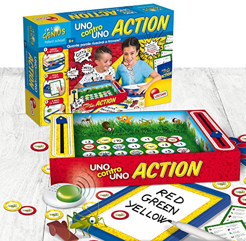 Liscianigiochi- I'm a Genius Uno Contro Uno Action, Multicolor, 68623