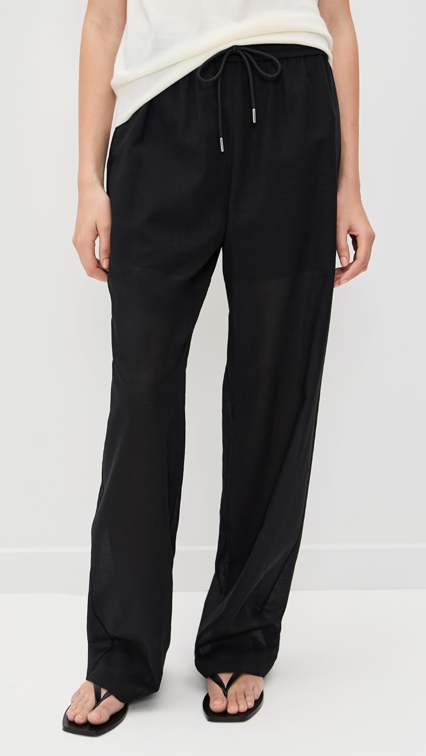 Theory Women's Drawcord Pull On Pants - Image 2