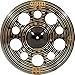 Meinl Cymbals Classics Custom Dark Plato Trash Crash de 18 pulgadas (45,72cm) Platillos de batería - B12 Bronce, acabado oscuro, Fabricado en Alemania (CC18DATRC)
