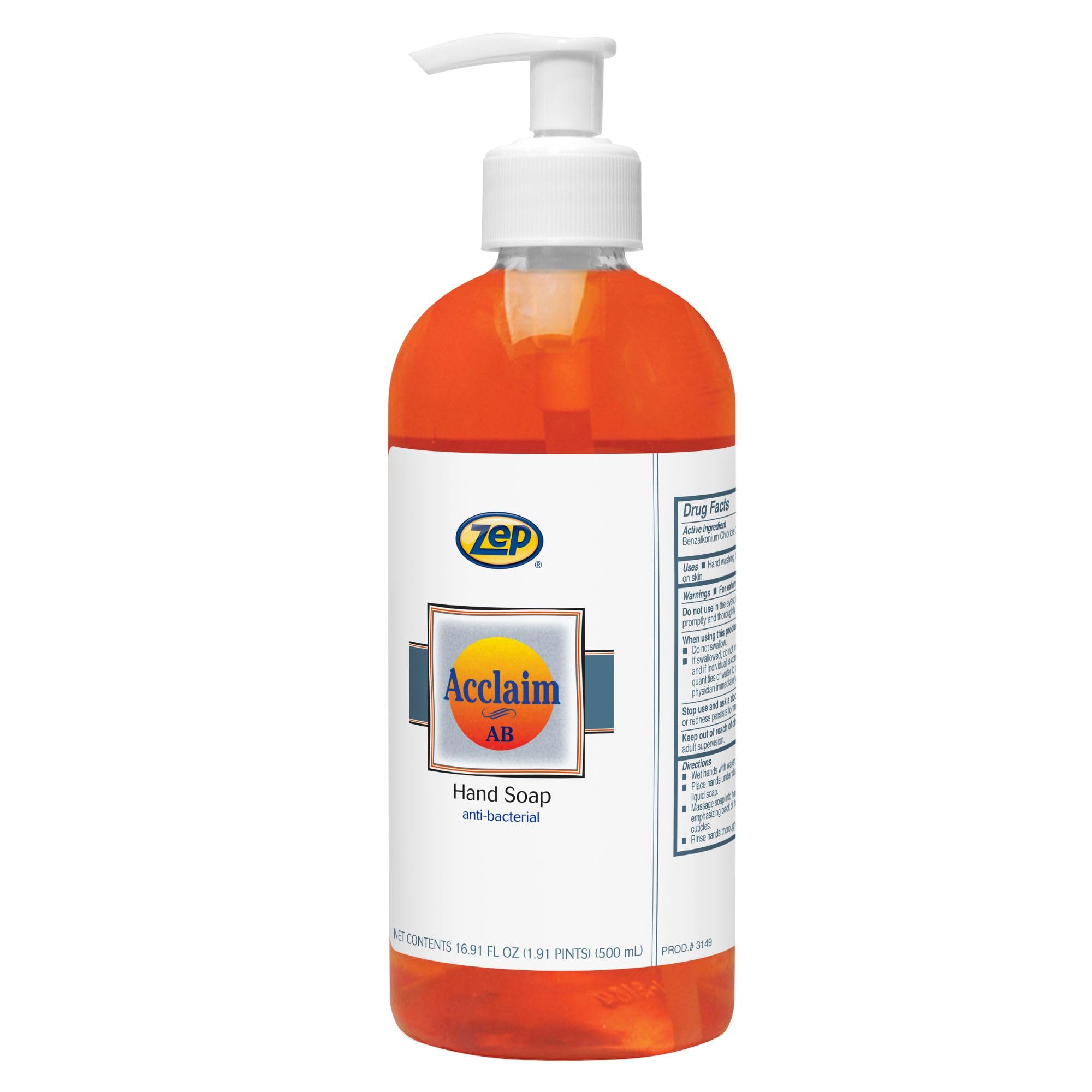 Amazon.com : Zep Acclaim Liquid Antibacterial Liquid Hand Soap