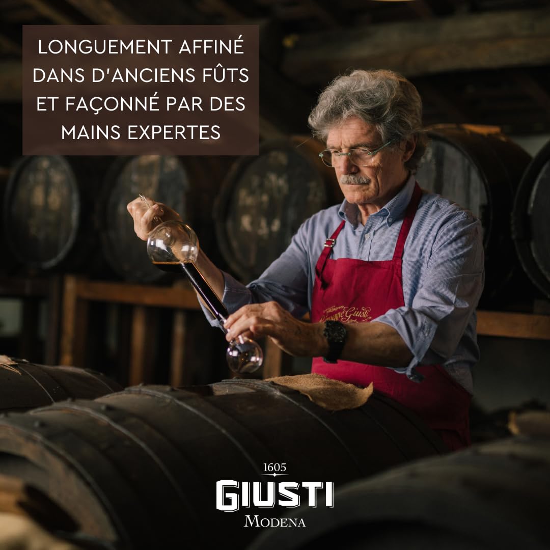 Giusti - Vinaigre Balsamique Traditionnel de Modène DOP Affinato - 100ml