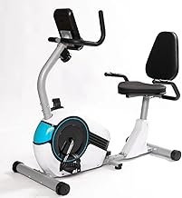 دراجة تمارين استرخاء من فتنس، تحكم أفقي مغناطيسي، 8 مستويات مقاومة 100 كجم