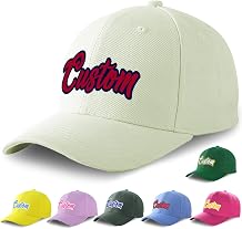 Custom Baseball Hat - Personalized Adjustable Cap Design and Printed Your Own Text or Logo for Men & Women
