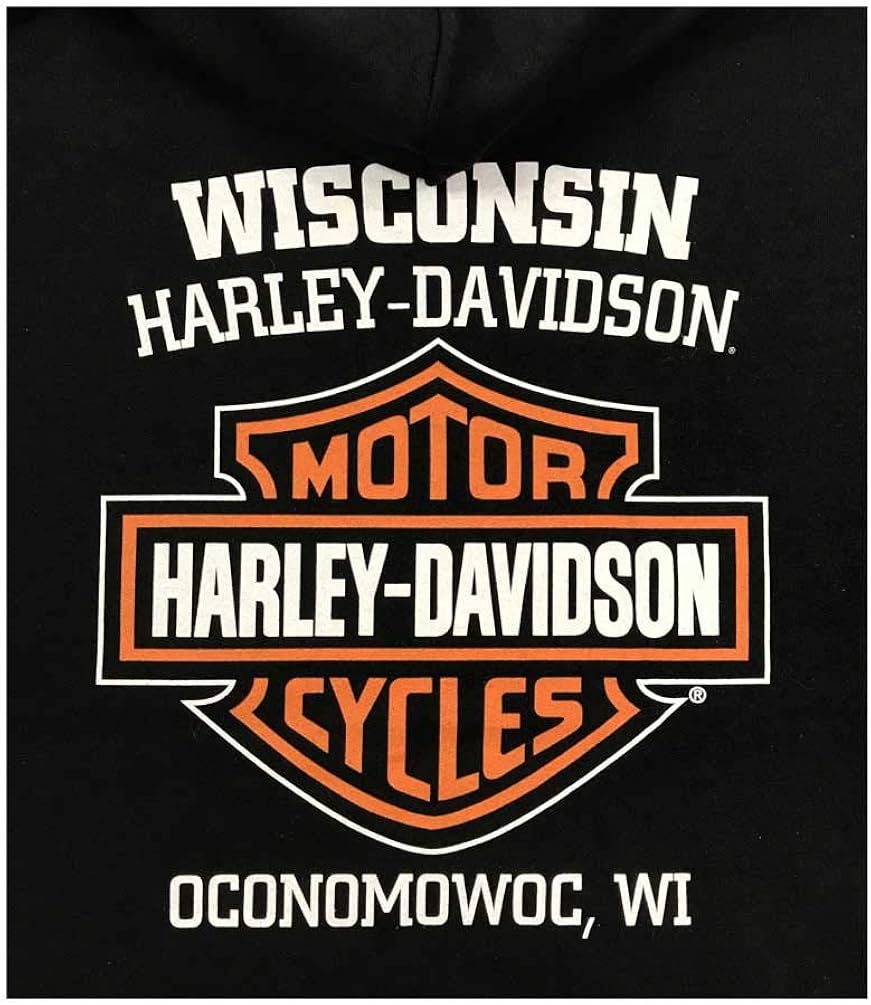 Miniatura 2 de Harley-Davidson 30297503 - Sudadera con capucha para hombre color negro