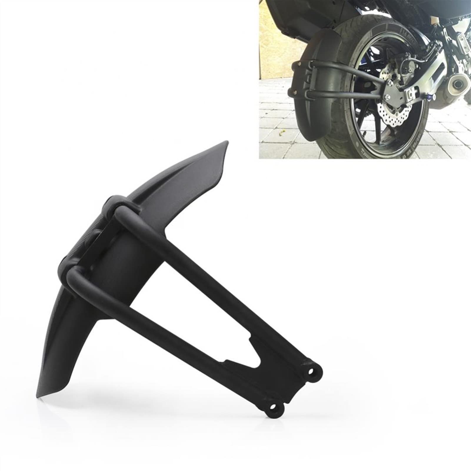 Universale Moto Plastica Modifica Accessori Parafango Posteriore Parafango Bordo per Guardia(A)