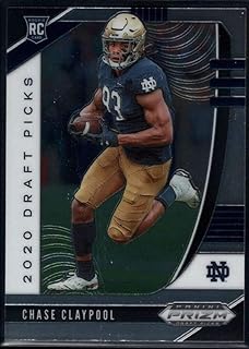 Football NFL 2020 Panini Prizm Draft Picks #124 Chase Claypool Draft Picks