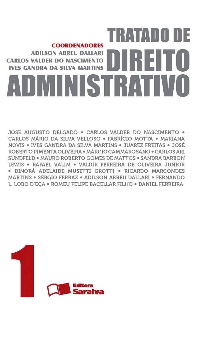 Capa de Tratado de Direito Administrativo - 1ª Edição 2013: Volume 1