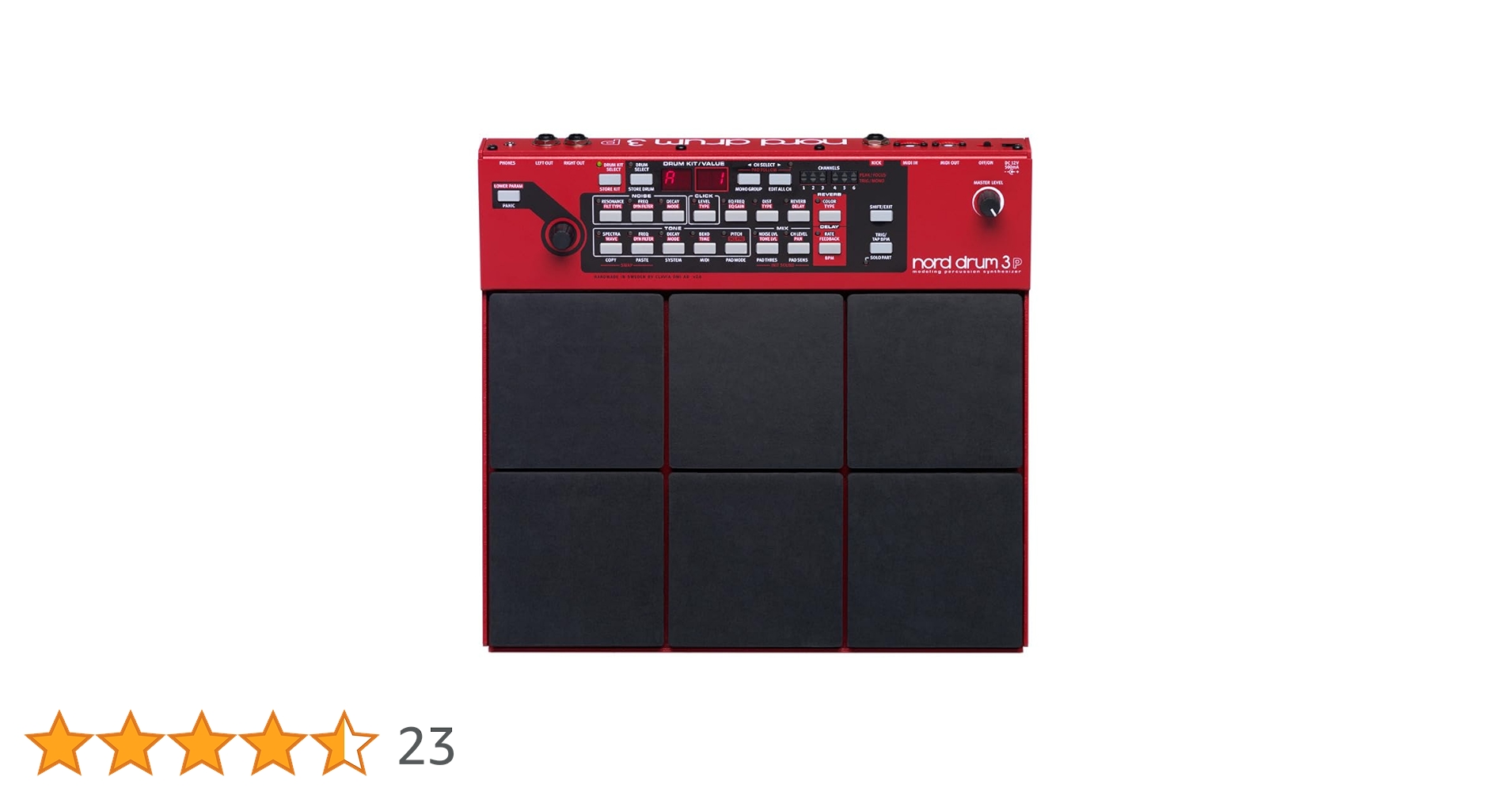 Nord Drum 3P　モデリング パーカッション シンセサイザー AC欠品 Nord（CLAVIA） Nord Drum 3P [Modeling Percussion Synthesizer