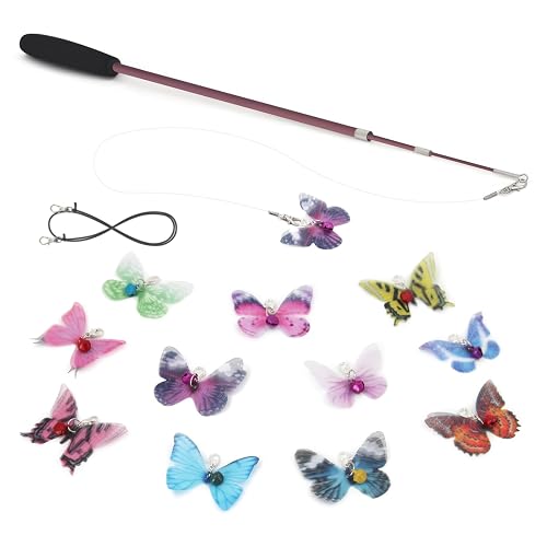 SONGWAY Juguete de Mariposas para Gatos