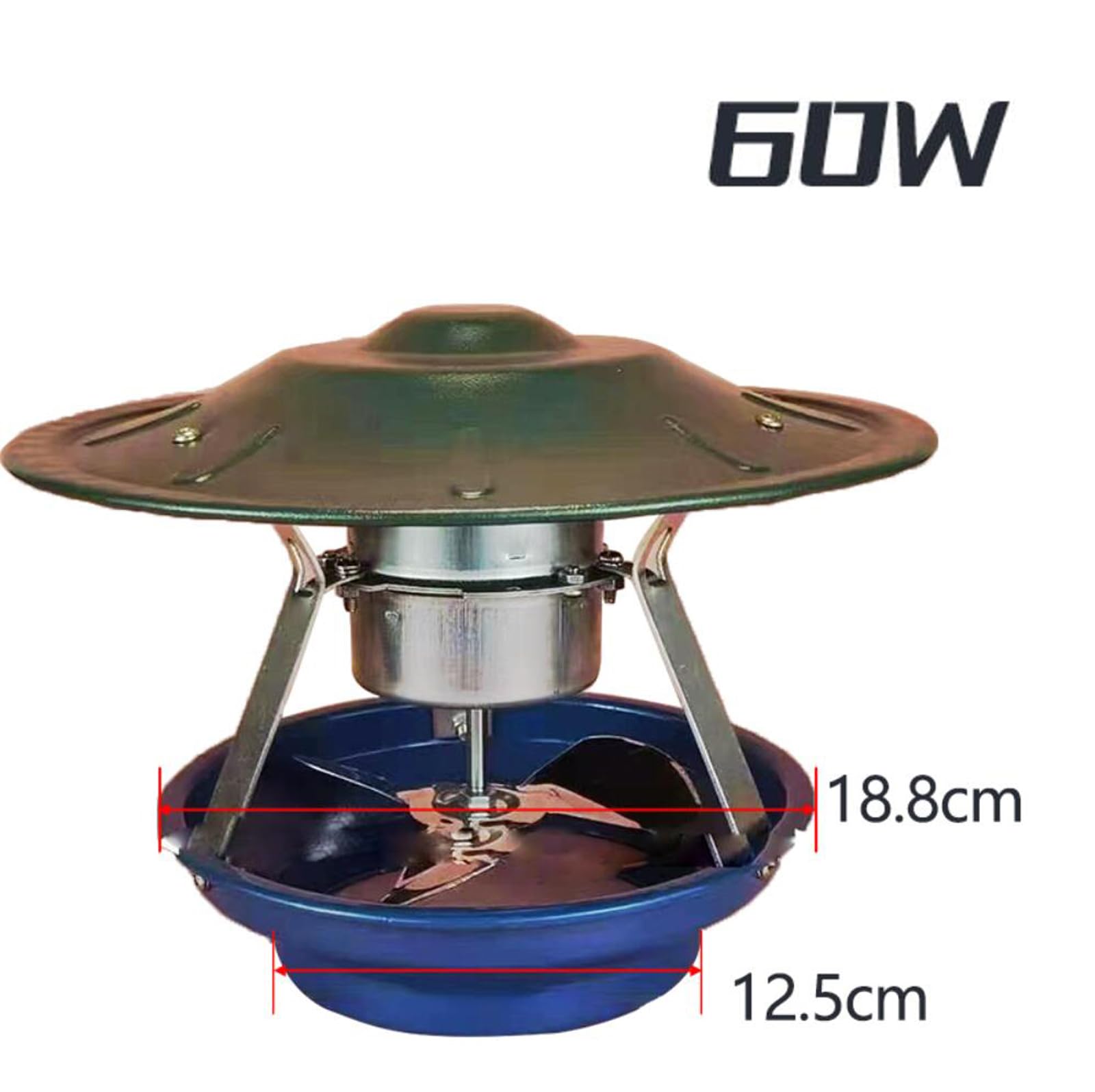 Wentylator kominowy 60W/70W, kominowy odsysacz dymu, wentylator wyciągowy, kominkowy wentylator wyciągowy, wentylator spalinowy, induktor ciągu kominowego, kominowy wentylator wyciągowy,60w