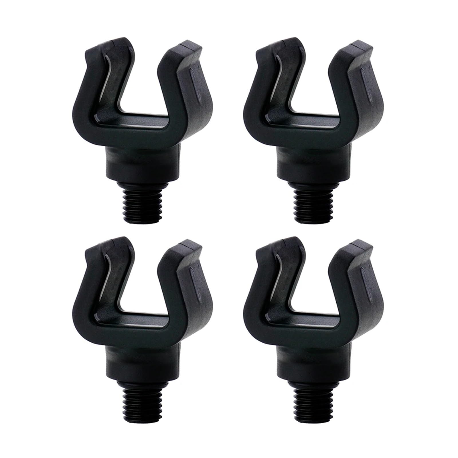 Zovloer 20 Pcs Carp Fishing Rod Rest Pod Head Gripper Set Universal Adaptor For Fishing Alarms Rod Pods