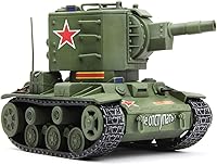 Vista 1 de Meng WWT-004 Modelo - Tanque Pesado Soviético Kv-2 Guerra Mundial Toons
