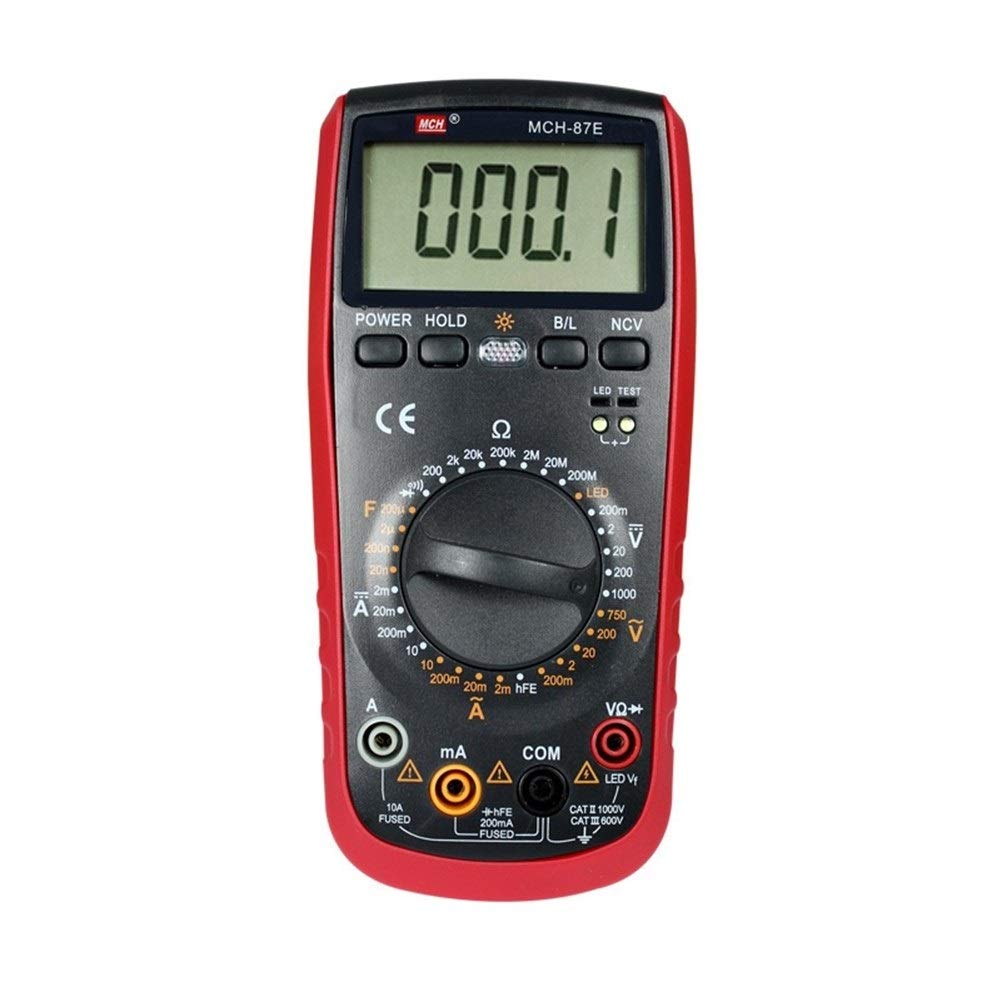Multimetr Digital Multimetr Handheld Multimetr High Precision Range Multimetr Przenośny Buzzer Alarm