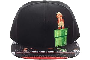 Super Mario Video Game Yoshi Snapback - The Official Headwear for Nintendo Lovers
