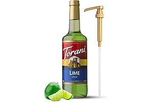 Lime Syrup for Coffee & Cocktails: The Perfect Coffee Flavoring and More (25.4oz)