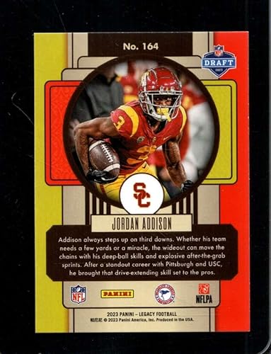 Miniatura 2 de 2023 PANINI LEGACY #164 JORDAN ADDISON NMMT (RC)