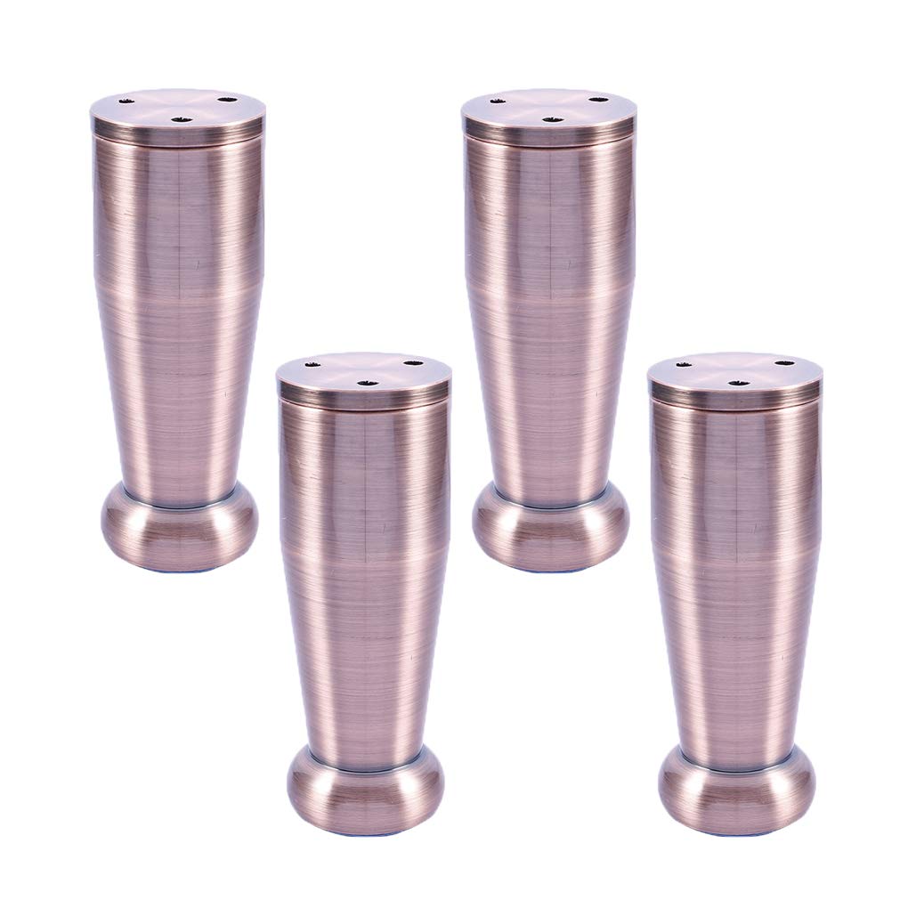 Gambe per mobili Gambe per tavoli in metallo regolabili Piedini per mobili Piedini per mobili in alluminio in stile europeo Sostituzione Gambe per alzate per mobili Gambe per divano Gambe per divano