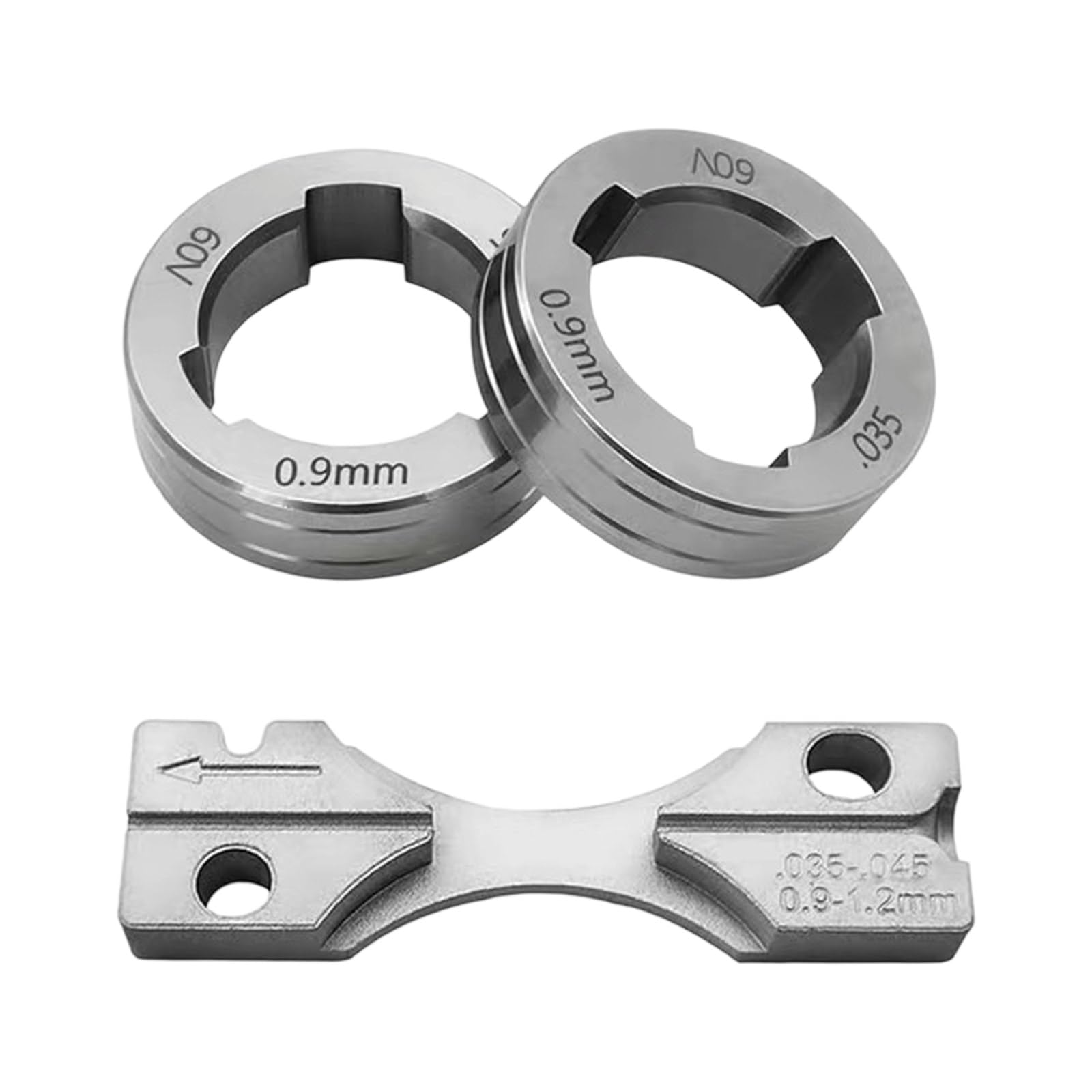 Rullo trainafilo ricambio KP1696-035S Set rulli trascinamento per più modelli saldatrice Set rulli trascinamento facile installazione
