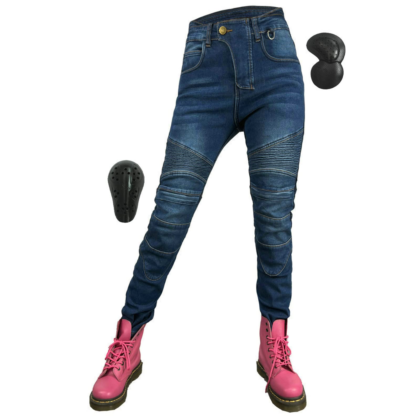 Amazon | RENHE ライディングパンツ 冬用 バイク用パンツ レディース 