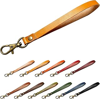 [leo&aoi] ストラップ 革 ハンドストラップ 携帯ストラップ 落下防止 栃木レザー 本革 ナスカン こだわり親父の本革