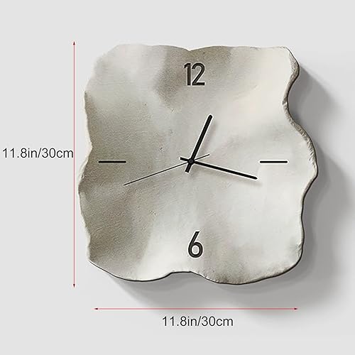Miniatura 2 de Reloj de pared decorativo, reloj creativo, cómodo reloj de pared silencioso para el hogar, oficina, dormitorio, interior