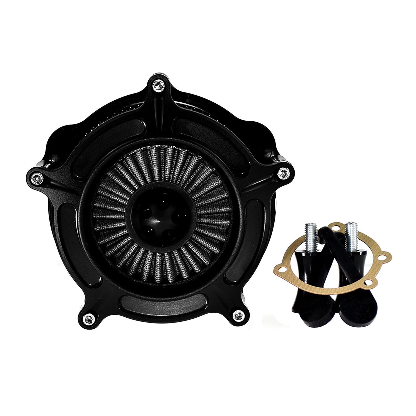 Motocykl CNC filtr powietrza turbina wymiana elementu filtra wlotowego, dla Harley, Softail FL 2016-2017 Touring Road Glide