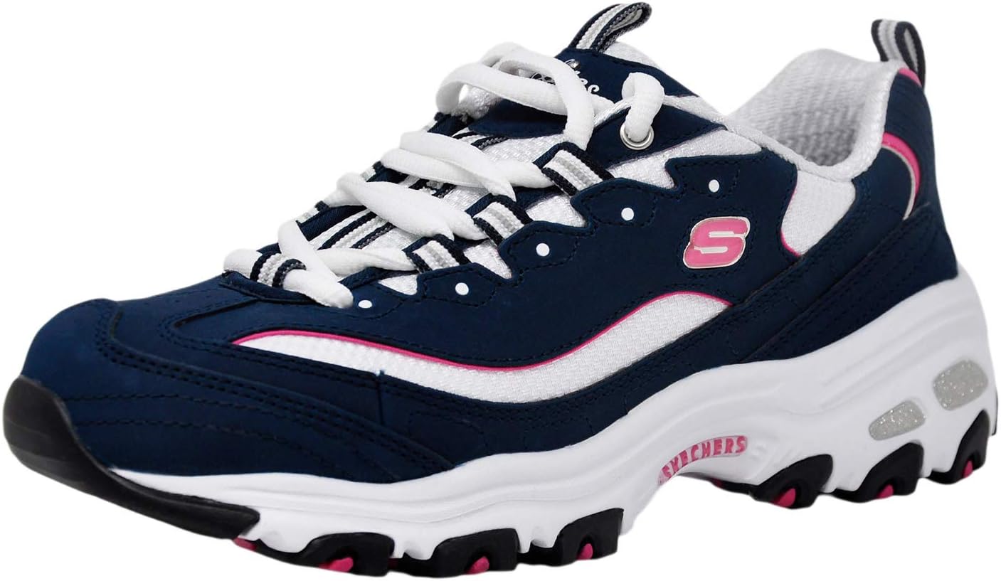 Skechers Women's D'Lites Original Non-Memory Foam Lace-Up Sneakers