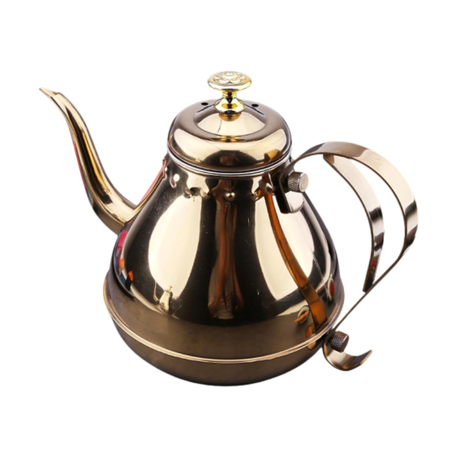 BNF®Oil Dispenser Pots Oil Container Refillable Stainless Steel Long Spout Kettle Gold|Home & Garden | Kitchen Tools & Gadgets |1 Oil Bottle