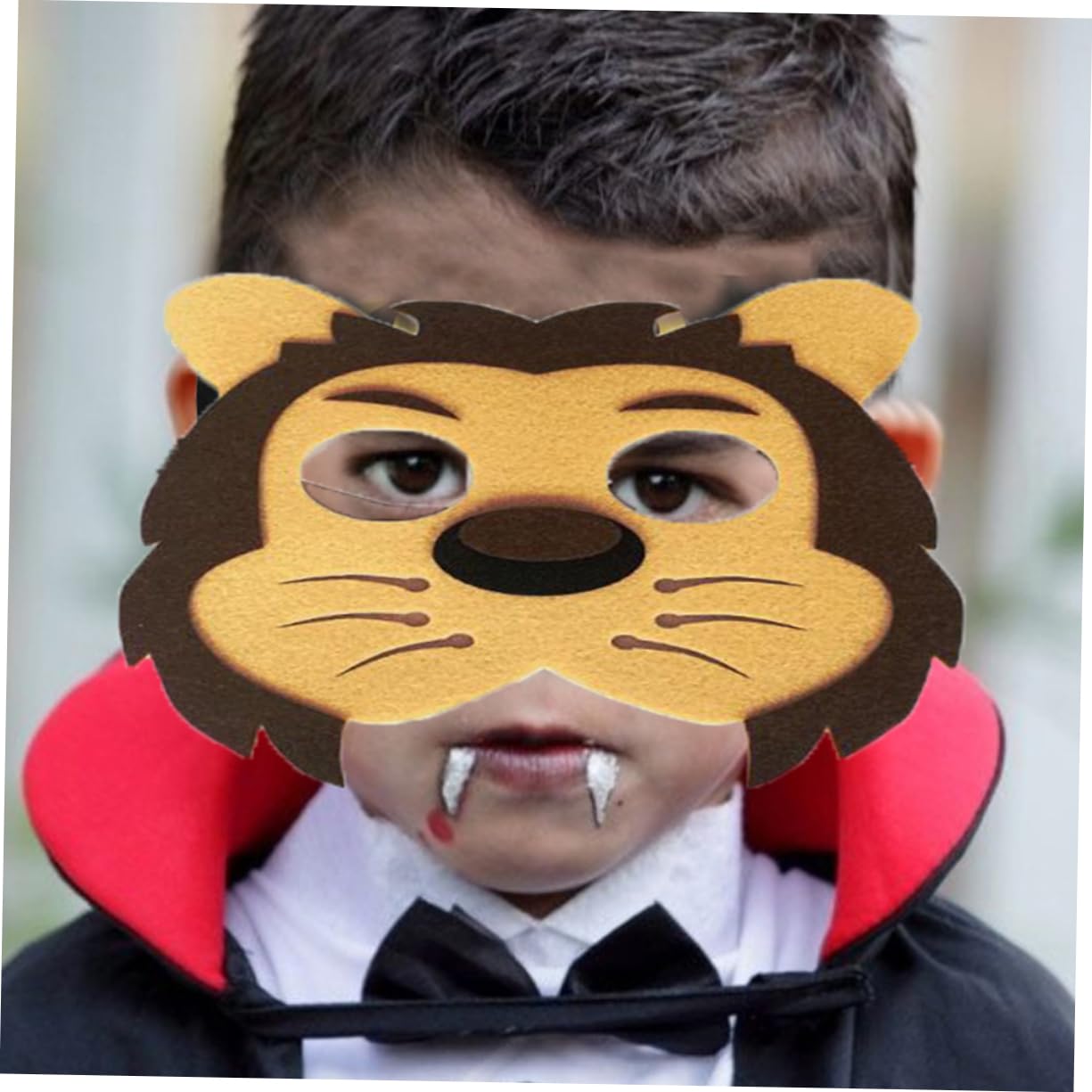 30pezzi Maschere Animali Per Halloween Da Feltro Per Cosplay e Feste Danza Comfort e Durabilità Assicurati