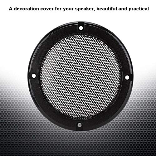 Capa protetora de alto-falante estável e resistente, círculo decorativo de alto-falante durável boni