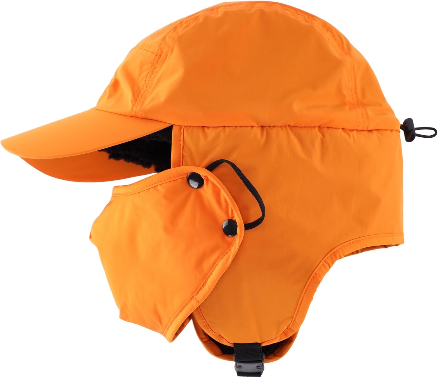 Home Prefer UPF50+ Waterproof Mens Earflaps Winter Hat Fleece Lined Trooper Trapper Hat for Hunting Fishing Hiking - Image 8