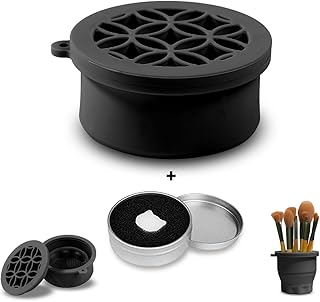 Taza de limpieza de cepillo de maquillaje de ...