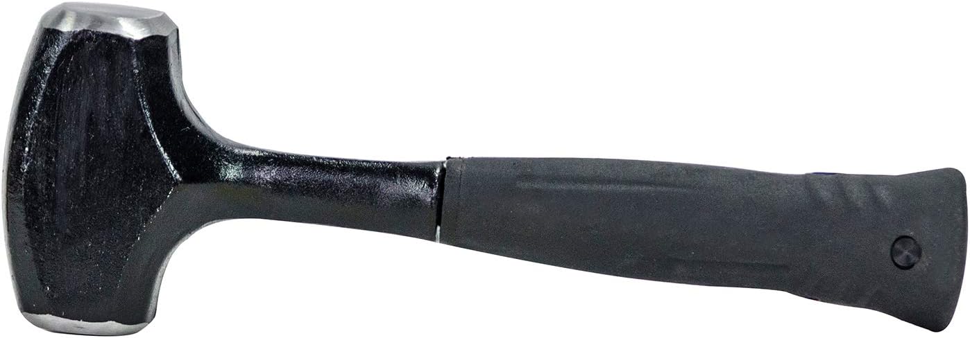 Bon 11-493 3-Pound Forged Steel Mash Hammer with Nylon Cushion Grip