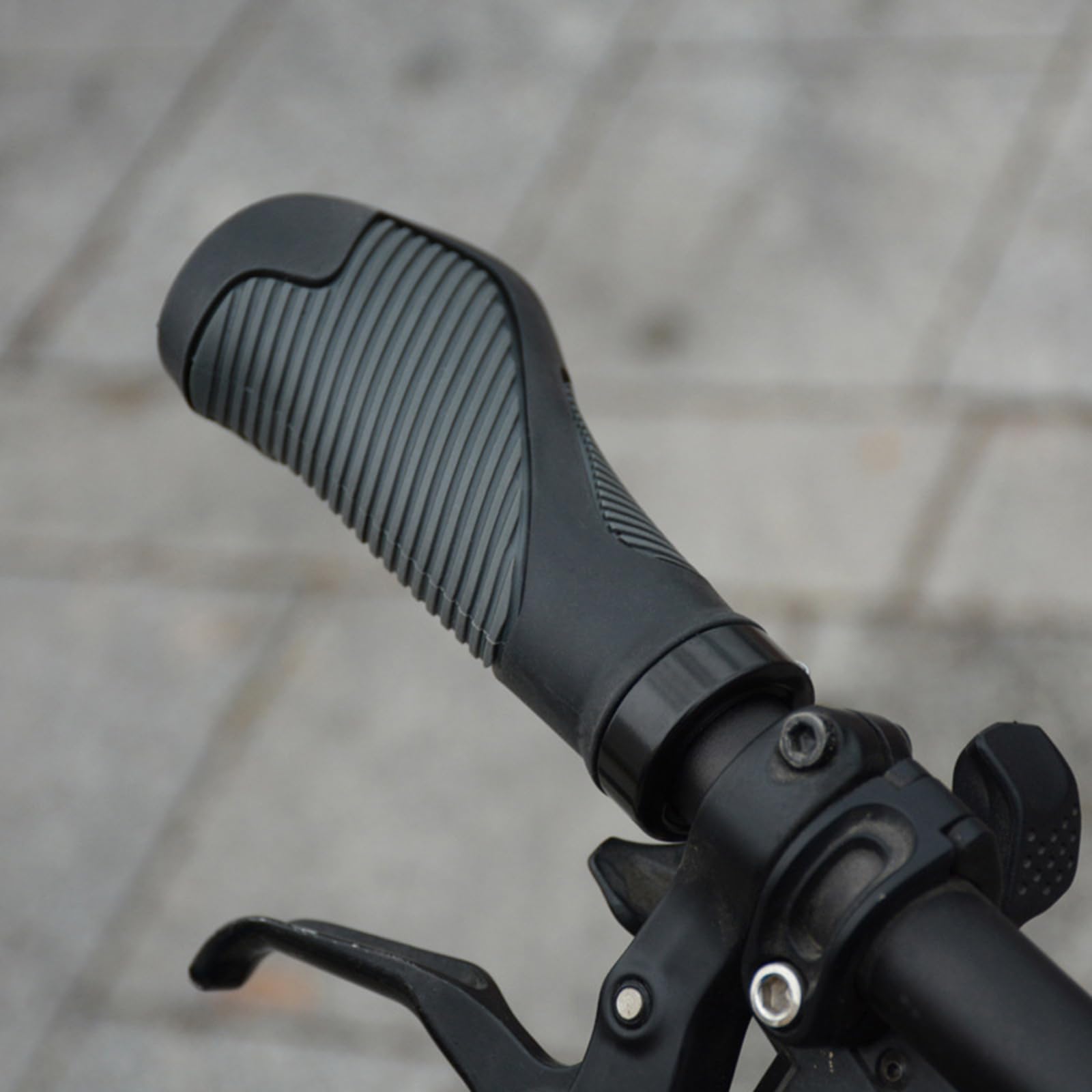 Poignées De Guidon Vélo En Caoutchouc Souple - Paire De 2 | Confort Et Prise Antidérapante | Pour VTT, Vélo Route, Fixie