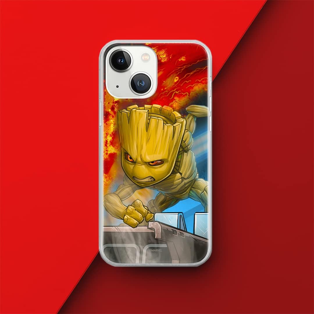 ERT GROUP Mobile Phone case for Xiaomi REDMI Note 10/ 10S Original and Officially Licensed Marvel Pattern Groot 003 optimally adapted to The Shape of The Mobile Phone, case Made of TPU