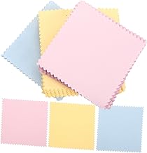 OATIPHO 60 Peças De Pano De Limpeza De Joias Toalhetes De Tela Para Eletrônicos Pano De Limpeza De Óculos Pano De Limpeza De Telefone Pano De Limpeza Para Joias Suprimentos De Pano