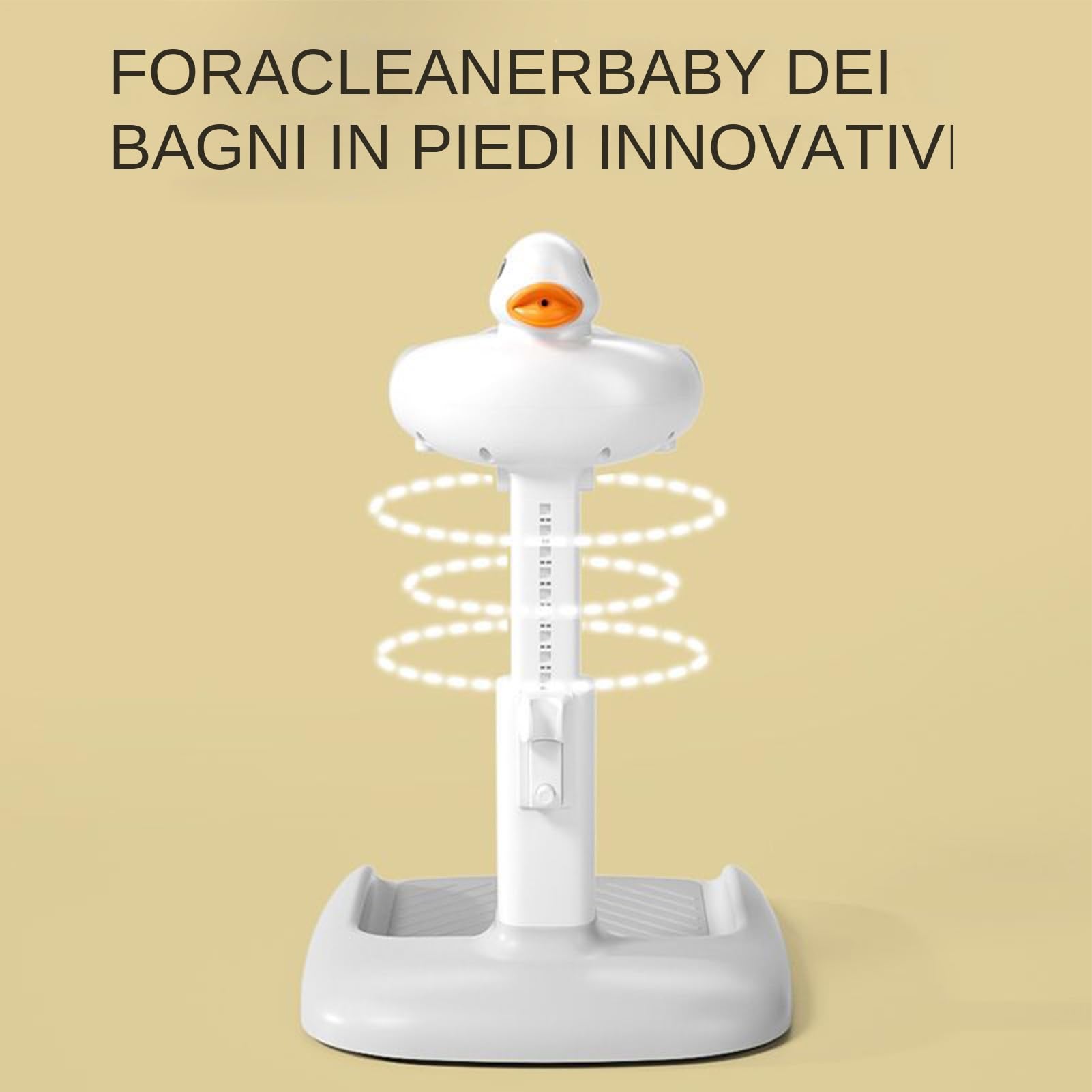 Soporte de ducha para niños, soporte de ducha para niños Aby 6 ai 36 | Base ergonómica antideslizante Soporte regalo para niños Accesorio de baño Soporte para el b
