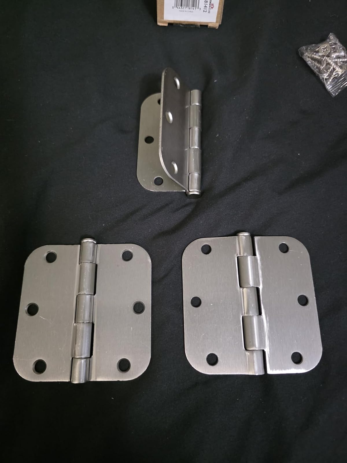 3.5" Door Hinges, 5/8" Radius photo review
