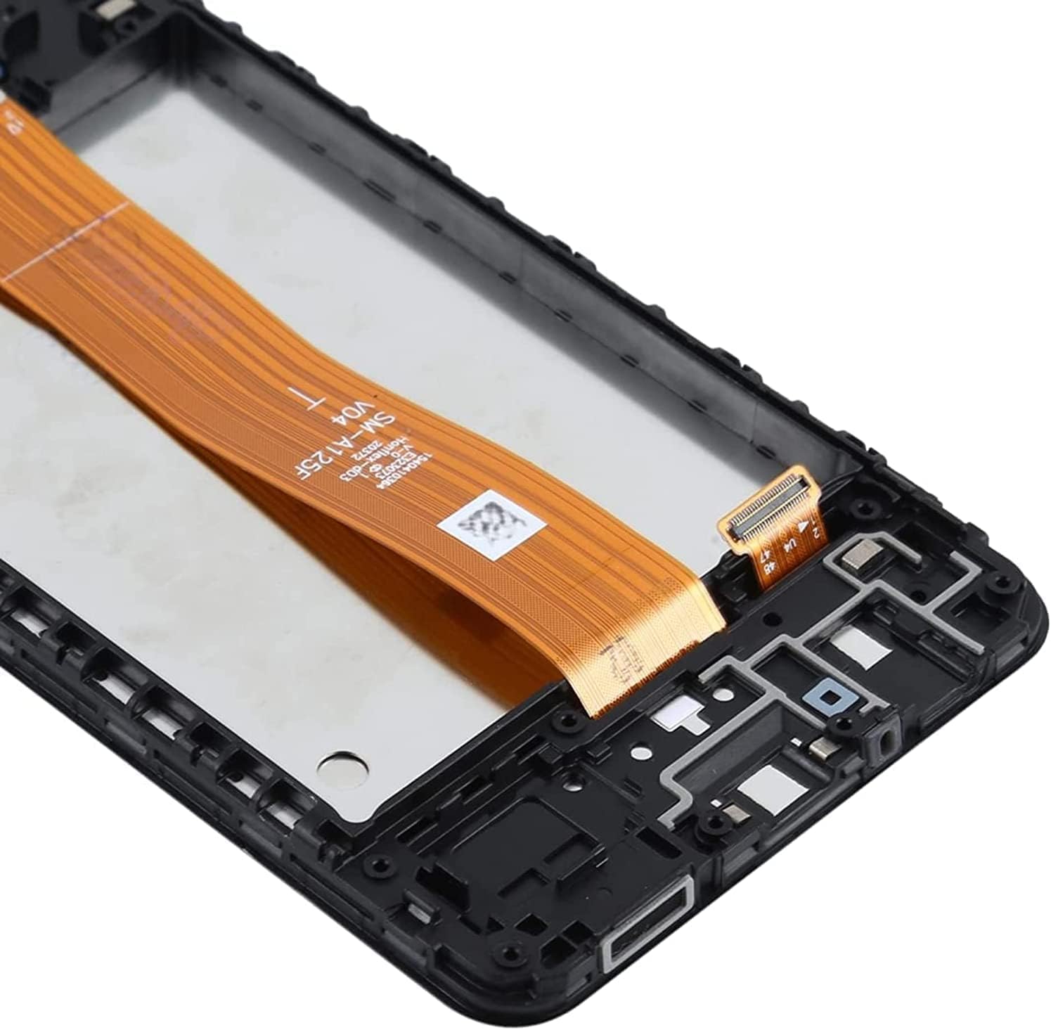ZOETEC Écran de Rechange pour Samsung Galaxy A12 A125 SM-A125F A125M A125N A125F/DSN A125U 6,5" LCD Tactile Digitizer Assemblée complète avec Cadre Outils de réparation (ne Convient Pas pour A127)