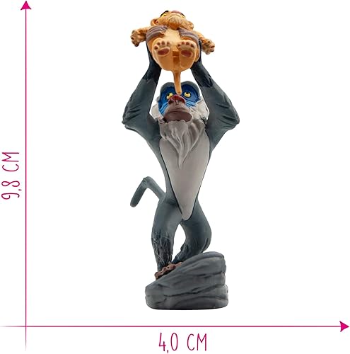 Miniatura 2 de Bullyland Figura de acción Rafiki con Baby Simba