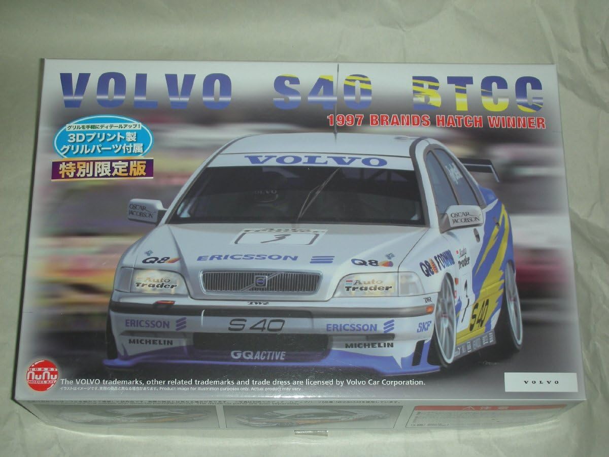 Amazon.co.jp: プラッツ/NuNu 1/24特別限定版1/24 ボルボ S40 1997