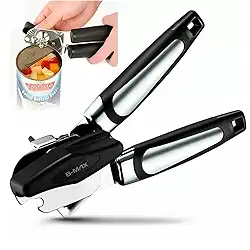 Abridor de Latas Manual 3 em 1 Latas, Garrafas e Alavanca B-Max Ergonômico Utilidade na Sua Cozinha