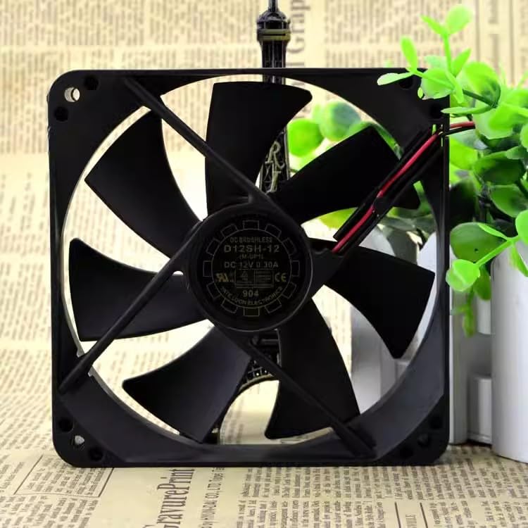 Silent Chassis Power Fan 12025 12CM D12SH-12 12V 0.30A