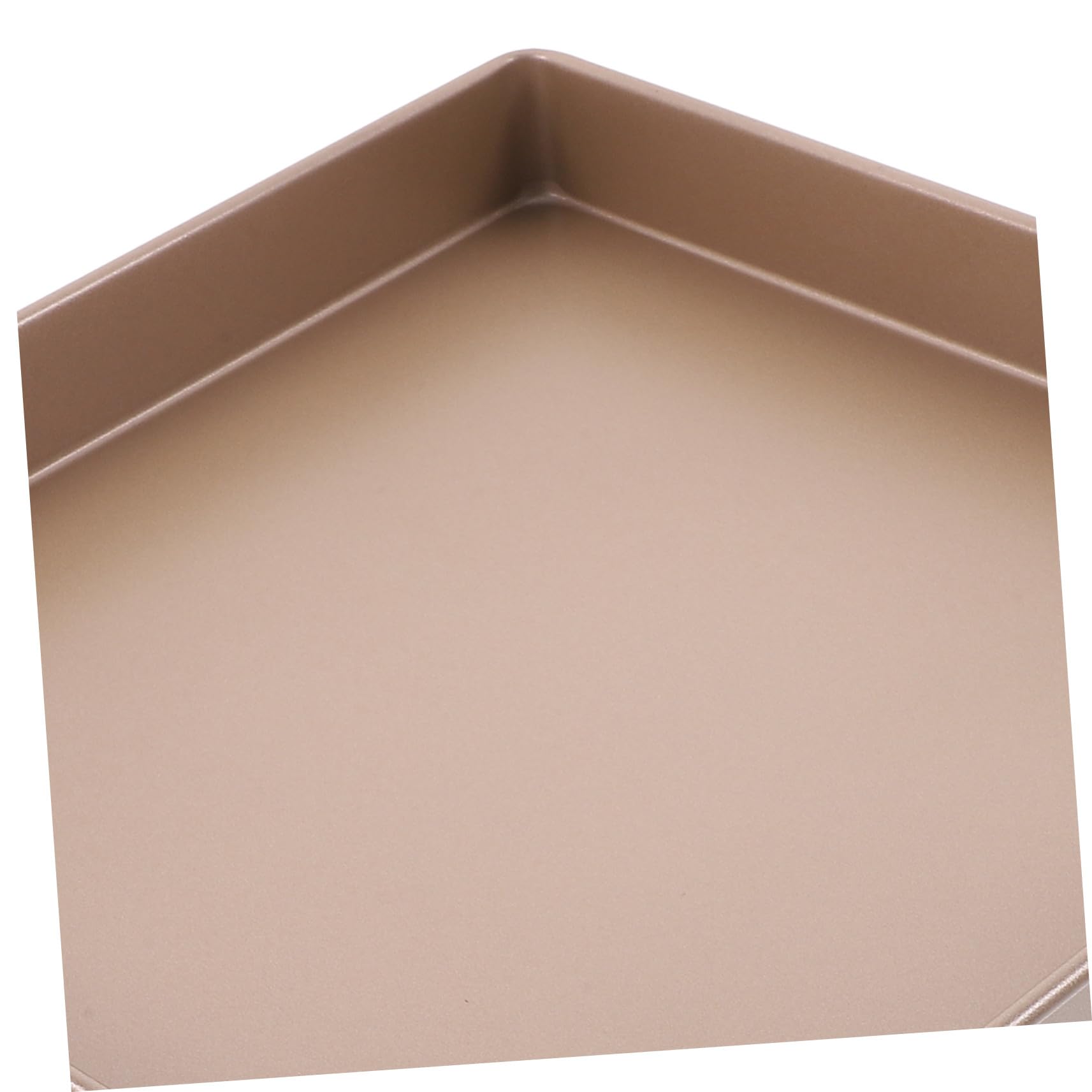 Zerodeko Backblech für Backofen Quadratische Kuchenform Antihaftbeschichtete Backform Kleine Bratform Ofenform aus Kohlenstoffstahl