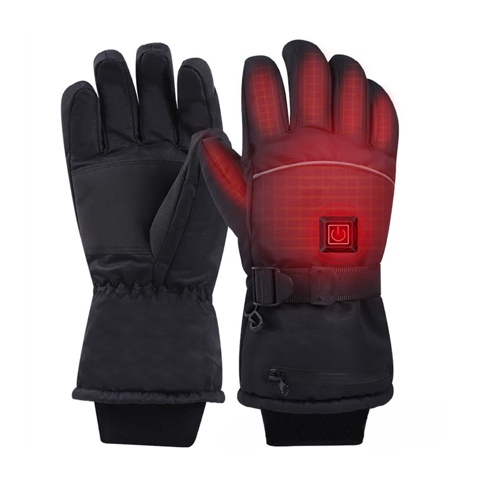 Gants de moto chauffants contre les mains gelées en plein air